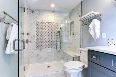 Clean and Modern Shower